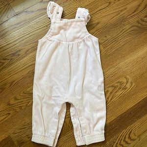 Angel Dear overalls, blush pink. Size 6-12 months.